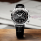 Mido Multifort Patrimony Chronograph M0404271605200 42mm automatic steel case with leather strap