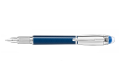 Montblanc StarWalker 125283 StarWalker Blue Planet Metall-Doué-Füllfederhalter