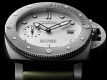 Panerai Submersible QuarantaQuattro Bianco PAM01226 44 mm-es acél tok, fehér számlap zöld gumi szíj