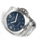 Panerai Luminor Marina PAM01316 44mm steel case steel bracelet blue dial