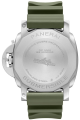 Panerai Submersible QuarantaQuattro Bianco PAM01226 44 mm-es acél tok, fehér számlap zöld gumi szíj