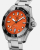 TAG Heuer Aquaracer Professional 300 Orange Driver WBP201F.BA0632 43mm automata acél tok 300m vízálló