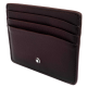 Montblanc Meisterstück 123729 Unisex Sfumato Burgundy Leather 6cc Pocket Holder