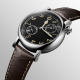 Longines Heritage Avigation L28124532 41mm acél tok bőr szíj, automata kronográf