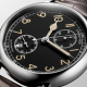 Longines Heritage Avigation L28124532 41mm acél tok bőr szíj, automata kronográf