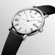 Longines Elegant Collection L49114112 41 mm steel case leather strap