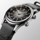 Longines Legend Diver L37744702 42-mm-Stahlgehäuse mit synthetischem Textilband