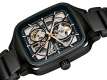 Rado True Square OPEN HEART R27086162 38 mm kerámia tok és csat szkeletált számlap