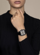 Rado True Square OPEN HEART R27086162 38 mm kerámia tok és csat szkeletált számlap