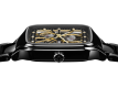 Rado True Square OPEN HEART R27086712 38mm ceramic case and clasp-opened dial