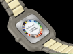Rado True Square Thinline Les Couleurs™ Le Corbusier R27046172 37.0 mm, Quartz, 86 g