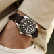 Tudor Black Bay Fifty-Eight M79010SG-0001 39 mm-es ezüst tok  Barna bőr szíj