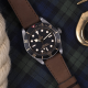 Tudor Black Bay Fifty-Eight M79030N-0002 39mm Stahlgehäuse Braunes Lederband