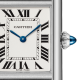 Cartier Tank Must 29.5 mm x 22 mm WSTA0060 Small modell, Acél tok, bőr szíj, quartz