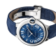 Cartier Ballon bleu de Cartier WSBB0027 Ballon Blue 42 automatic steel case leather strap