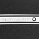 Montblanc 118421 Fekete 30 mm-es bőrszíj