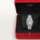 Cartier Panthère de Cartier Medium model W4PN0018 29 mm x 37 mm Quartz Steel Diamonds