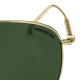 Montblanc 133000 SONNENBRILLE MIT GOLDFARBENEM METALLRAHMEN