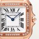 Cartier Panthère de Cartier Medium model WJPN0072 27 mm x 36 mm Quartz Rose gold Diamonds