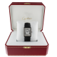 Cartier Tank solo WSTA0028 NAGY, QUARTZ, ACÉL TOK, BŐR SZÍJ