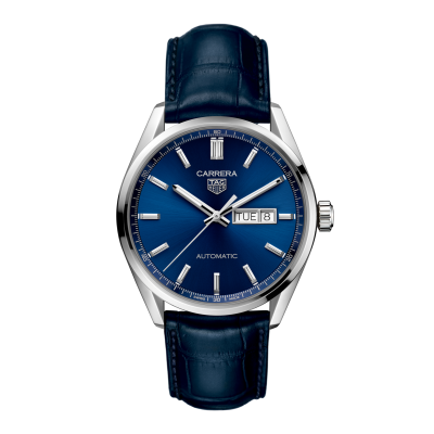 TAG Heuer Carrera WBN2012.FC6502 41mm Stahlgehäuse mit blauem Zifferblatt