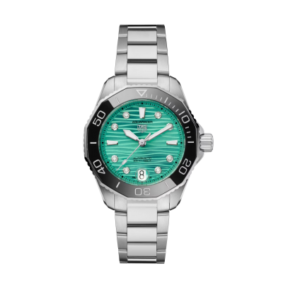 TAG Heuer Aquaracer Professional 300 WBP231K.BA0618 40mm quartz steel case with green dial