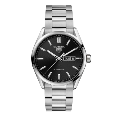 TAG Heuer Carrera WBN2010.BA0640 41mm steel case steel bracelet black dial