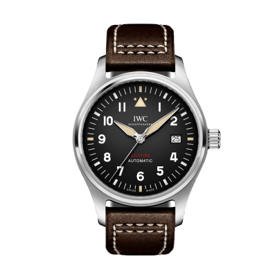 IWC Schaffhausen Pilot 's Watch IW326803 39mm acél tok bőr szíj