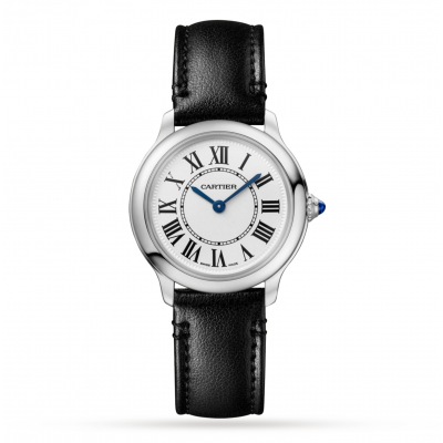 Cartier Ronde Must De Cartier WSRN0030 29mm Stahlgehäuse Lederband