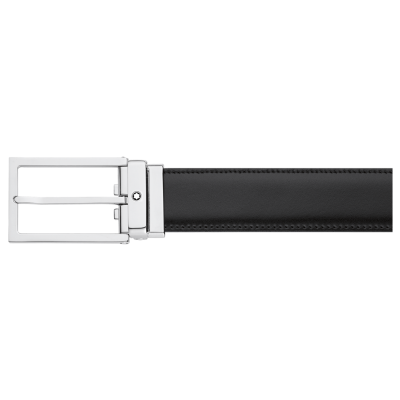 Montblanc Classic Line 113273 Reversible Belt, 3 x 120 cm