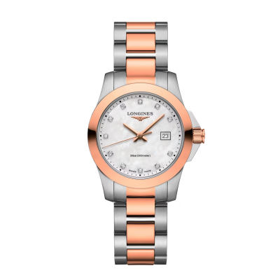 Longines Conquest L33763887 L3.376.3.88.7 | 29.50mm, gold PVD coating