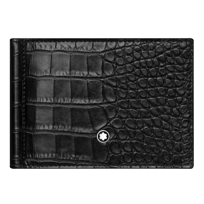 Montblanc 11x8x1,5 126643 Selection Wallet 6cc with Money Clip