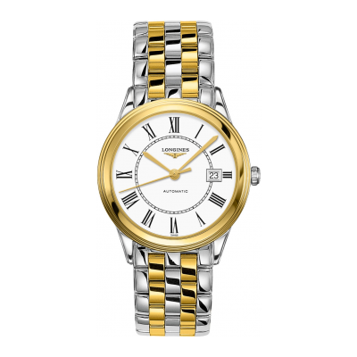 Longines Flagship L49743217 38.5mm aranyozott acél tok és acél csat