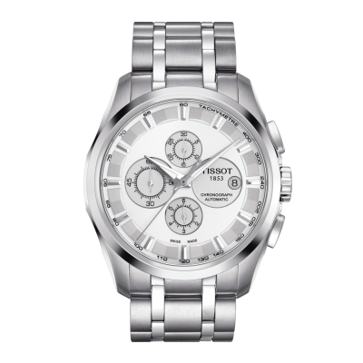 Tissot Couturier T035.627.11.031.00 43mm acél tok acél csat