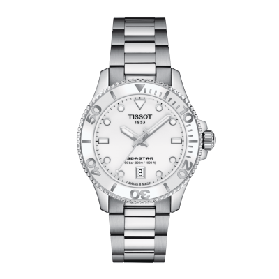 Tissot Seastar 1000 QUARTZ T120.210.11.011.00 36mm steel case with steel buckle