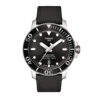 Tissot Seastar 1000 POWERMATIC 80 T120.407.17.051.00 43mm | acél tok | textil szíj