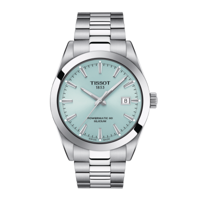 Tissot Gentleman POWERMATIC 80 SILICIUM T127.407.11.351.00 40mm stainless steel case with steel buckle