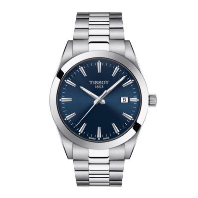 Tissot Gentleman QUARTZ T127.410.11.041.00 40mm acél tok acél csat