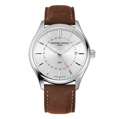 Frederique Constant Classic FC-252SS5B6 40mm Automatik-Stahlgehäuse mit Lederband