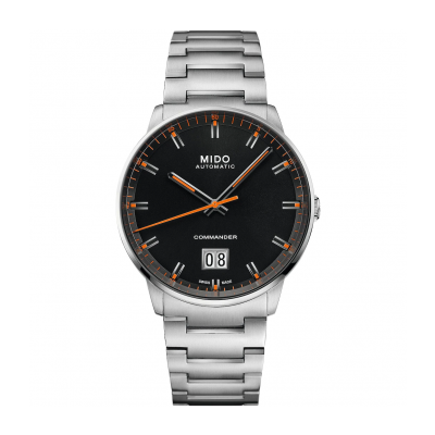 Mido Commander M0216261105100 42mm acél tok acél csak Big date