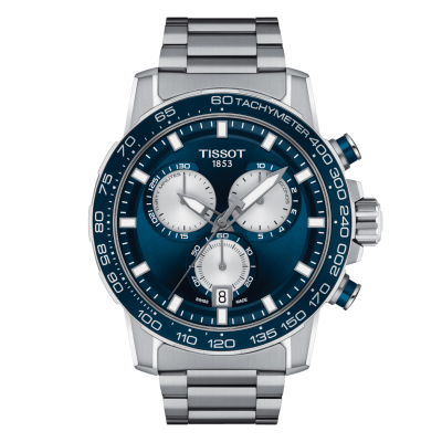 Tissot Supersport CHRONOGRAPH T125.617.11.041.00 45mm acél tok acél csat