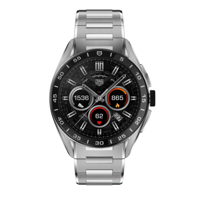 TAG Heuer Connected E4 SBR8A10.BA0616 Calibre E4 45mm acél tok acél csat