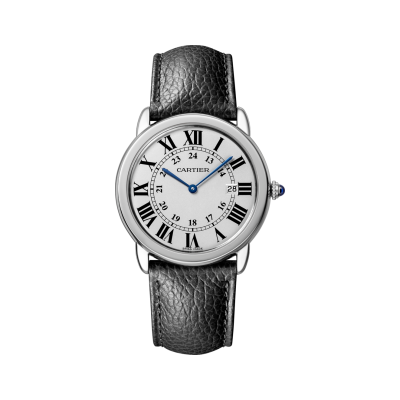 Cartier Ronde Solo de Cartier WSRN0029 36mm quartz fém tok bőr szíj