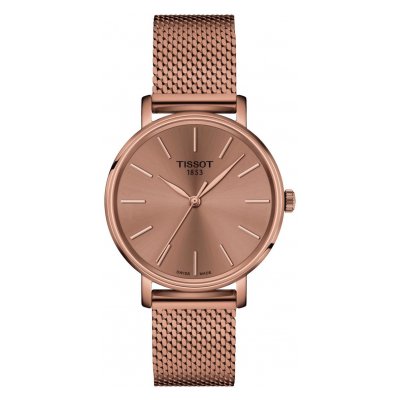 Tissot Everytime QUARTZ T143.210.33.331.00 34mm rózsa arany színű tok  rózsa arany színű csat