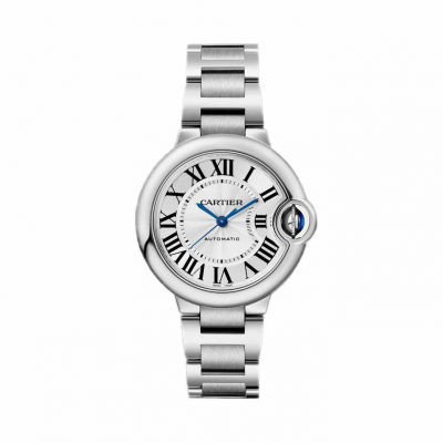 Cartier Ballon bleu de Cartier WSBB0044 33mm, automatic steel case steel bracelet