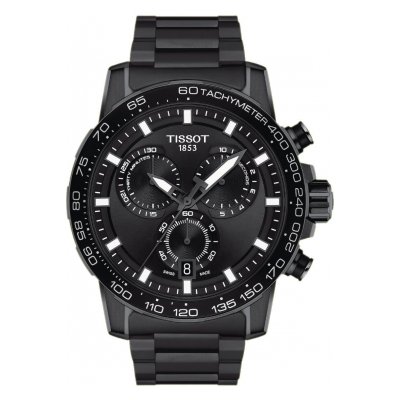 Tissot Supersport CHRONOGRAPH T125.617.33.051.00 45mm acél tok  acél csat fekete PVD bevonat