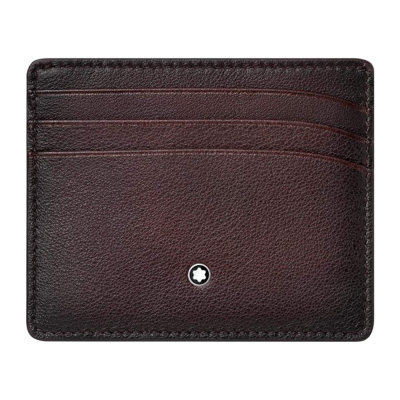 Montblanc Meisterstück 123729 Unisex Sfumato Burgundy Leder 6cc Taschenhalter