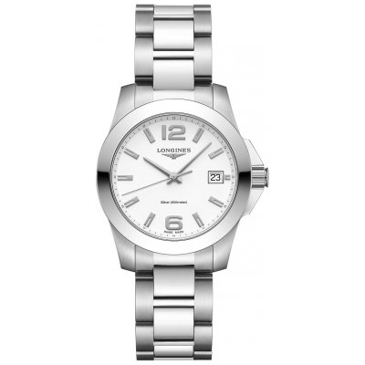 Longines Conquest L33774166 Quartz, Water resistance 300M, 34 mm