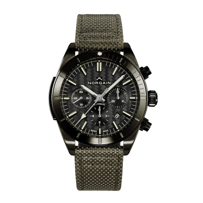 Norqain Adventure Sport Chrono NB1200B21C/B123/10KC.20B 44mm chronograph steel case rubber strap