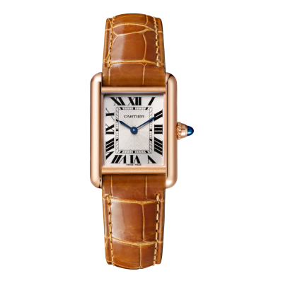 Cartier Tank Louis Cartier WGTA0010 Kis kézi felhúzású mechanikus óramű rózsaarany